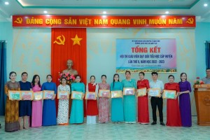 Phòng Giáo dục và Đào tạo huyện tổ chức thành công Hội thi giáo viên dạy giỏi tiểu học cấp huyện lần thứ II, Năm học 2022-2023